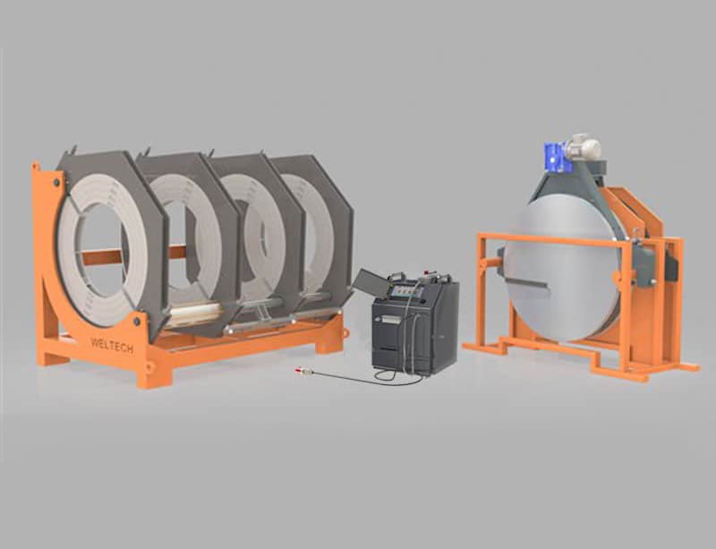 CNC W1000 Machine de Soudage Hydraulique de Tuyau En Plastique