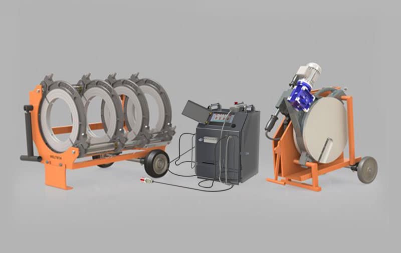 CNC W400 Machine de Soudage Hydraulique de Tuyau En Plastique