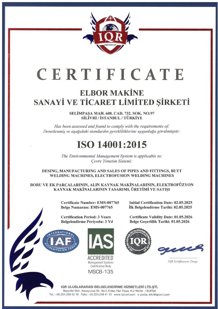 ELBOR_MAKİNE_ISO_14001_2025-2026_